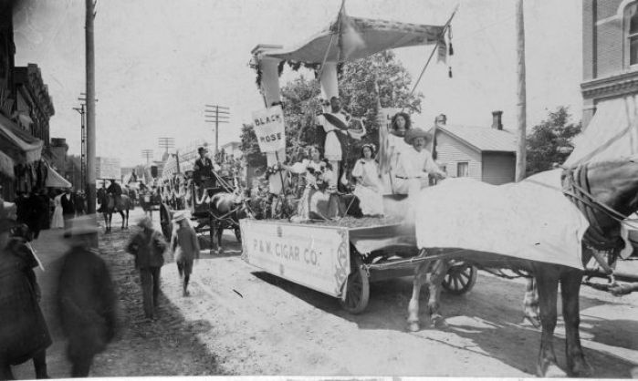 Hometown history: Pamperin & Wiggenhorn float in 1898 parade